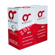 DIGITSAT UTP PREMIUM CAT 6 PVC Cu krútený pár 305 m