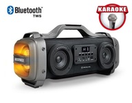 60W Bluetooth 4.2 reproduktor + AUX + FM rádio Karaoke