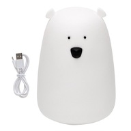 Mäkká silikónová lampa BIG BEAR - farby!