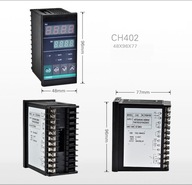 CH402 REGULÁTOR TEPLOTY PID (96x48mm) + SONDA