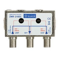 VHF/UHF pásmový diplexer TELMOR ZWR-210DC