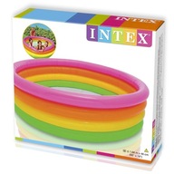 BAZÉN NAFUKOVACÍ INTEX RAINBOW 56441 168 X 46CM