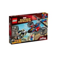 LEGO SUPER HEROES SPIDER CENTRUM POMOCI 76016