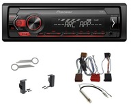 Autorádio Pioneer MVH-S120UB AUX USB MP3 pre AUDI A4 B5 A6 C4 A8 D2