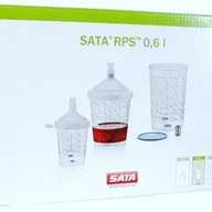 60 x SATA RPS Tank Cup 0,6 125µm QCC kartón