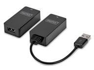 DIGITUS USB1.1 krútený pár predlžovací kábel 45m