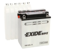 EXIDE BATÉRIA 12AH/165A 12V P+