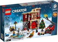 LEGO 10263 Požiarna stanica v Zimnej dedine