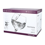 Poháre na vodu 570 ml HARMONY 6 kusov | LOOM