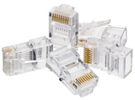 ALANTEC Zástrčka RJ45 8P8C kat.6 UTP drôt 100ks