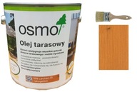 OSMO Terasový olej 009 Smrekovec 2,5l + Kefa