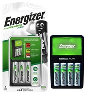 NABÍJAČKA ENERGIE + 4 BATÉRIE R6 AA 2000mAh