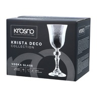 Zdobené poháre na vodku 50 ml KRISTA DECO* KROSNO