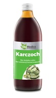 EkaMedica artičoková šťava z artičokov 500 ml 100%