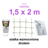 SET DRÔTENEJ SIETE NA OKENNÉ HÁČIKY MAČKY 1,5x2m