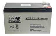 BATÉRIA MW VÝKON MWS7,2-12 12V 7,2AH AGM