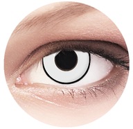 Farebné kontaktné šošovky CRAZY - WHITE ZOMBIE