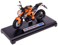 KTM 1290 SUPER DUKE R MODEL WELLY MOTOR 1:18 CROS