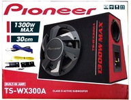 PIONEER AKTÍVNY BASOVÝ BOX 1300W + KÁBLE