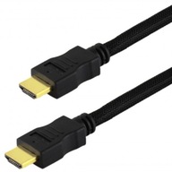 Kábel HDMI HDCP 2.2 UHD HDR! 1 meter 4K 2K Black!