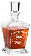 Karafa na whisky s gravírovaním pre narodeninový DARČEK