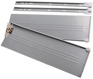 VYSOKÝ METALBOX ZÁSUVKA 150/450 SIVÁ RAL9006