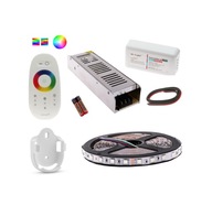 RGB LED set 5m STRIP 5050 REMOTE TOUCH THICK HIT