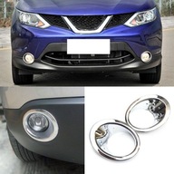 Chrómové ozdobné rámy Nissan Qashqai 2007-2010