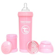 Fľaša Twistshake Anti-Colic 330ml 4m+ Ružová