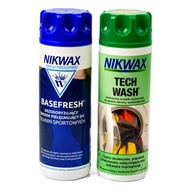 NIKWAX BASEFRESH + TECHWASH Umývací set 300ML