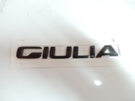 Logo, znak Alfa Giulia B-TECH NERO, čierny nápis