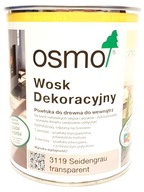 Osmo 3119 Dekoračný VOSK ​​0,75l HODVÁBNA ŠEDÁ