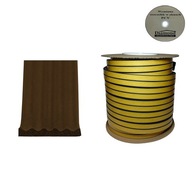 Samolepiace tesnenie Bronz SD-47 12x2mm 150mb