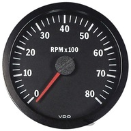 Ukazovateľ otáčkomera VDO 0-8000 RPM Ø 52 mm