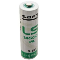 Lítiová batéria 3,6V 2,6Ah 2600mAh SAFT LS14500