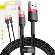 BASEUS ODOLNÝ RÝCHLY SPLETOVÝ VYLEPŠENÝ KÁBEL USB-C QC 3.0 2A 3m