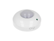 Stropný PIR pohybový senzor 360° 1200W CR-3 IP20