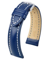 Opasok HIRSCH BLUE HEAVY CALF 22, BREITLING ŠTÝL