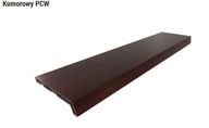 PVC komorový parapet, Orech dĺžka 2,00m / šírka 350mm.