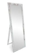 Škandinávske shabby chic stojace zrkadlo 160x50 cm