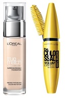 LOREAL True Match Foundation + Colossal MASCARA 100%