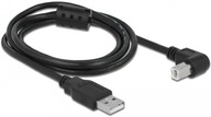 1,5 m USB kábel AM-BM ANGLED tlačiareň vľavo vpravo