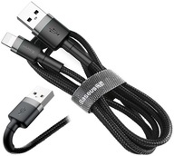 Kábel 1m Baseus USB iPhone Lightning opletený 2,4A