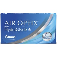 Air Optix Plus HydraGlyde 3 ks VÝKON: -5,00