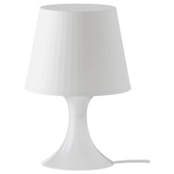 IKEA LAMPAN Stolová lampa, biela