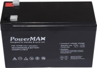 POWERMAX GÉLOVÁ BATÉRIA 7AH 12V PM1270S