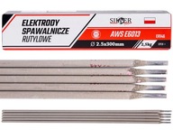 RUTILOVÉ ZVÁRACIE ELEKTRÓDY 2,5MM 2,5KG RUŽ