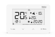 TECH ST-293V3 Týždenný drôtový ovládač kc515 BIELE podsvietený