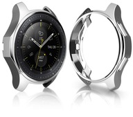 STRIEBORNÉ SILIKÓNOVÉ Púzdro SAMSUNG GALAXY WATCH 42mm