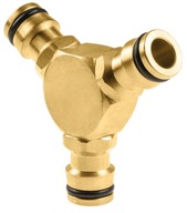 T-konektor CELLFAST BRASS mosadz 52-845